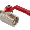 Haner & Ventiler|Kuglehane 3/4" muffe/nippel L-greb