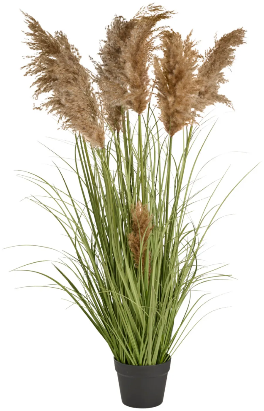 Sæsonafslutning|Kunstige Planter|Kunstgræs med ægte pampas 120 cm