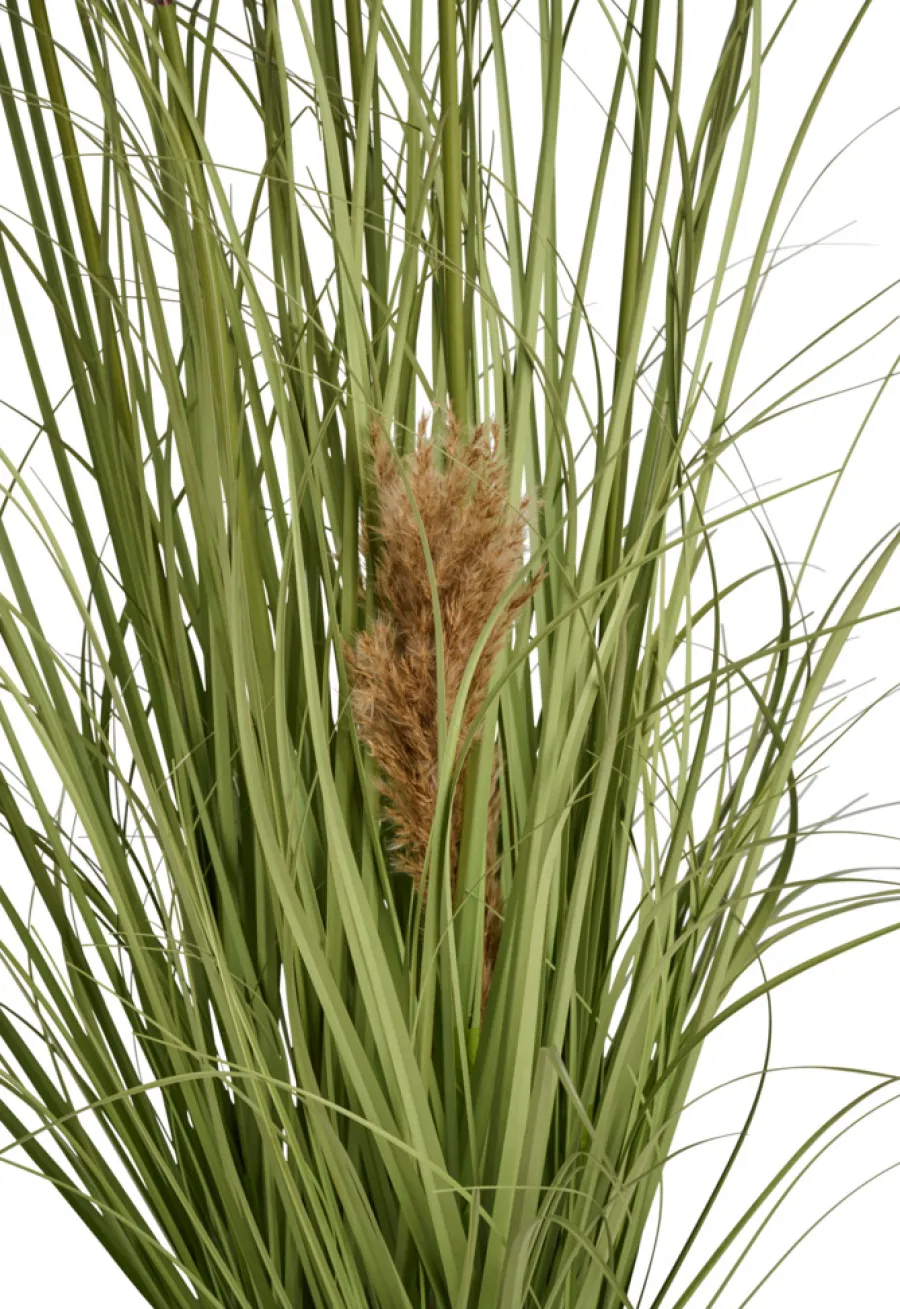 Sæsonafslutning|Kunstige Planter|Kunstgræs med ægte pampas 120 cm