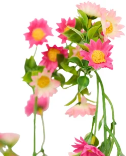 Sæsonafslutning|Kunstige Planter|Kunstig blomsterranke 210 cm Lyserød