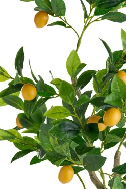 Sæsonafslutning|Kunstige Planter|Kunstigt citrontræ 120 cm