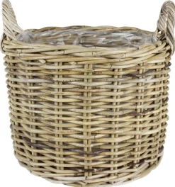 Scan-Pot Krukker|Kurv Isa m/plast Ø45 x H35 cm
