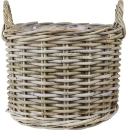 Scan-Pot Krukker|Kurv Liza m/plast Ø40 x H30 cm