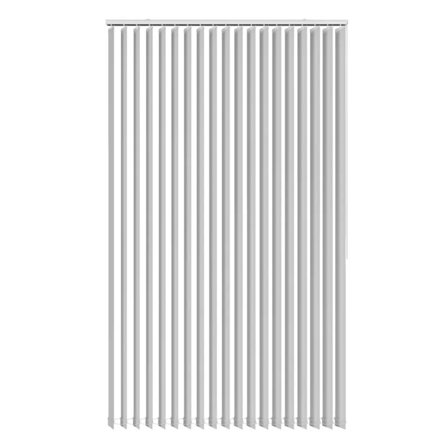 Lamelgardiner|Lamelgardin 100 x 250 cm Hvid