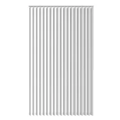 Lamelgardiner|Lamelgardin 200 x 250 cm Hvid