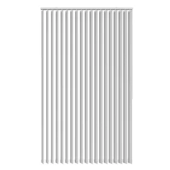 Lamelgardiner|Lamelgardin 150 x 250 cm Hvid