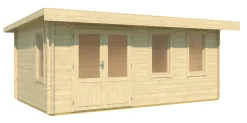 Lasita Maja Bjælkehytter|Baruda 53 hytte 330 x 510 cm