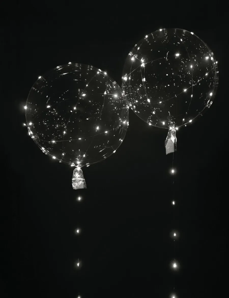 Pynt & Festudstyr|LED ballon Ø50 cm 2 stk.