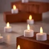DAY Dekorativ Belysning - Indendørs|LED-fyrfadslys med 3D-flamme 4 stk. -