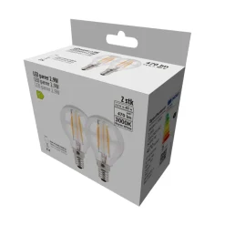 Led-Pærer|LED-kronepære 2,9 W E14 2-pk.