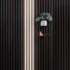 FibroTech Led-Bånd|LED-lysskinne til akustikpanel sort 1 meter 4-pk.