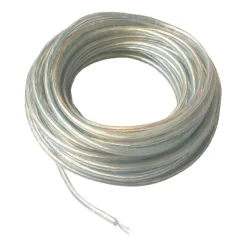 Elworks Kabler & Ledninger|Ledning rund 2 x 0,75 mm² 10 m - Transparent