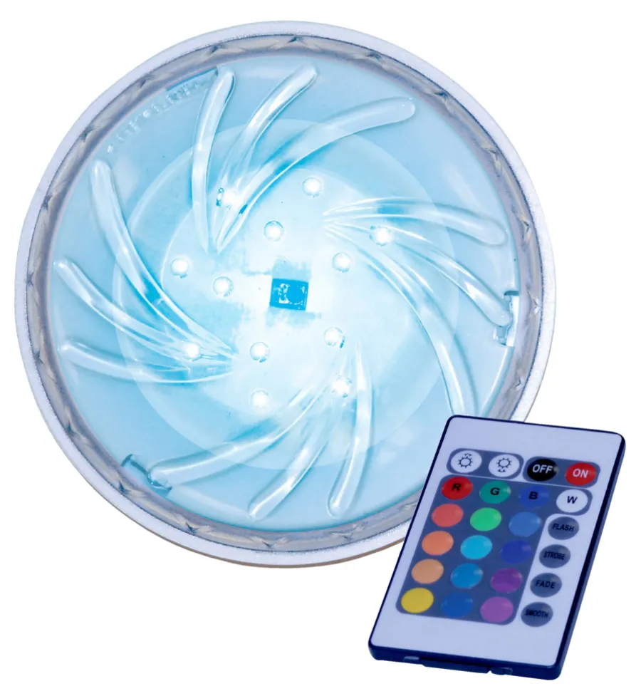 Swim & Fun Pooludstyr|LED poollys med magnet -