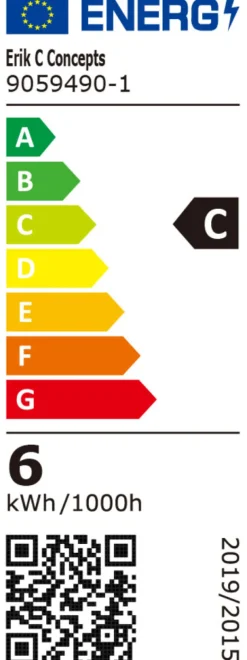 Led-Pærer|LED-pære standard 6,5 W E27 2-pk.