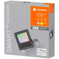 LEDVANCE Udendørslamper|Smart Lamper|SMART+ Flood projektør RGBW 10 W