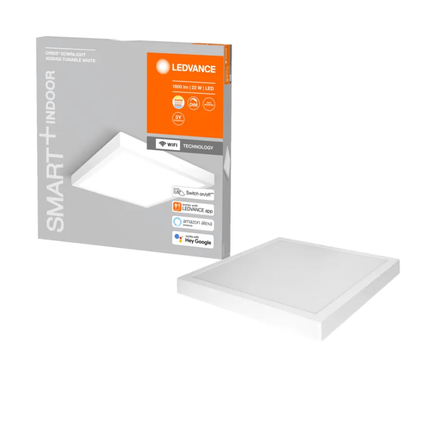 LEDVANCE Loftlamper|Smart Lamper|SMART+ Orbis Downlight Surface 400 × 400 mm TW