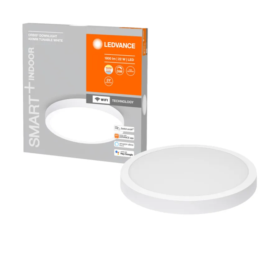 LEDVANCE Loftlamper|Smart Lamper|SMART+ Orbis Downlight Surface Ø400 mm TW