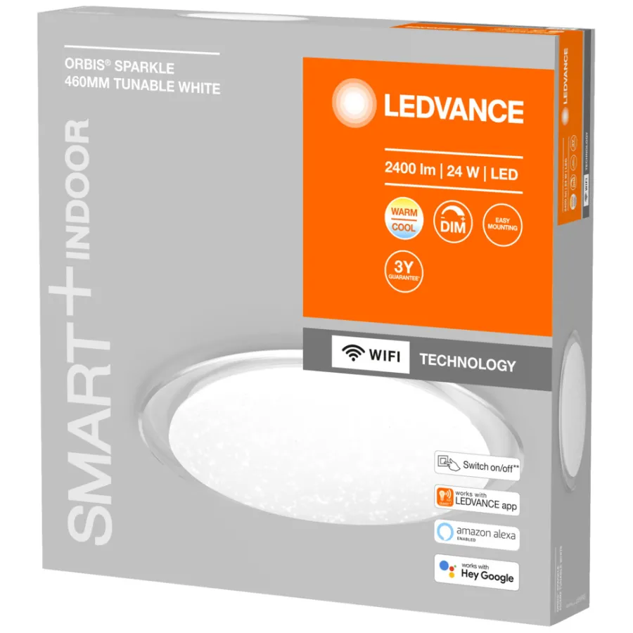 LEDVANCE Loftlamper|Smart Lamper|SMART+ Orbis Sparkle plafond Ø46 cm