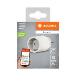 LEDVANCE Stikdåser|Smart Stik & Sensorer|SMART+ Plug EU energimåler Hvid