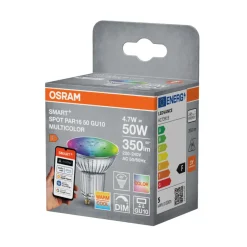LEDVANCE Led-Pærer|Smart Pærer|SMART+ spotpære PAR16 farve GU10 5 W