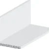 Profillister|Listeprofil aluminium hvid 15 x 15 x 1000 mm