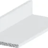 Profillister|Listeprofil aluminium hvid 10 x 15 x 1000 mm