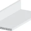 Profillister|Listeprofil aluminium hvid 15 x 30 x 1000 mm