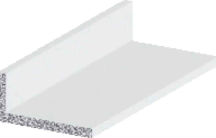 Profillister|Listeprofil aluminium hvid 15 x 30 x 1000 mm