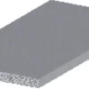 Profillister|Listeprofil flad alu 2 x 25 x 1000 mm