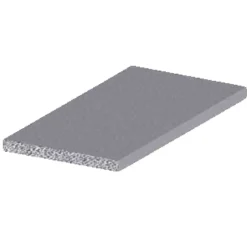 Profillister|Listeprofil flad 2 x 25 x 2000 mm Sølv