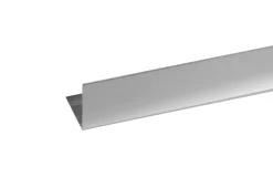 Profillister|Listeprofil sølv 25 x 25 x 1000 mm