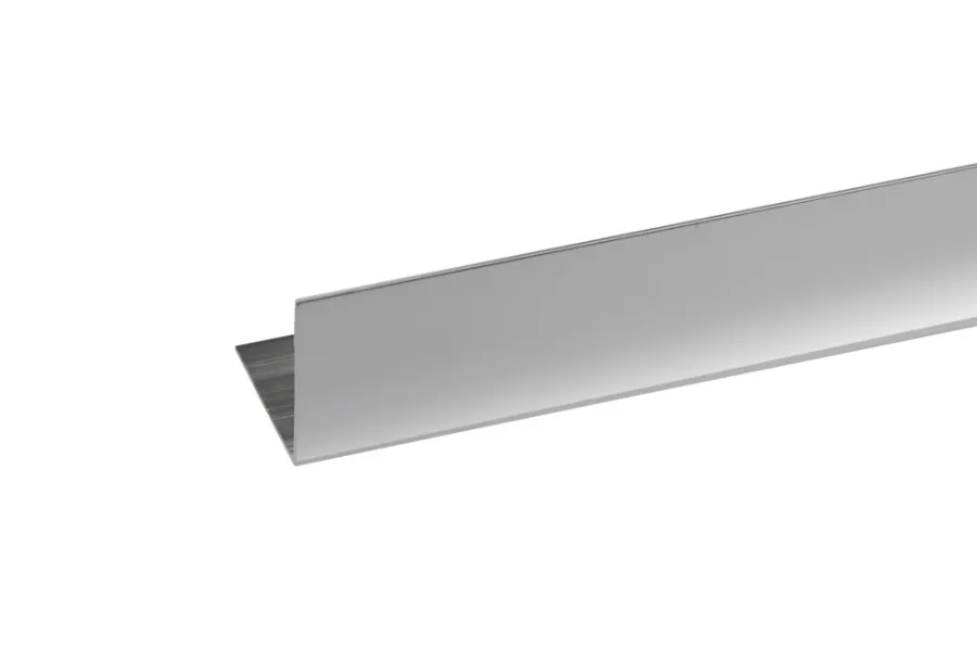 Profillister|Listeprofil sølv 15 x 15 x 1000 mm