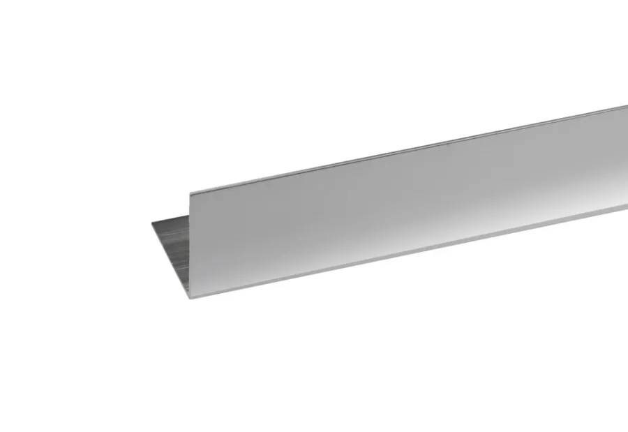 Profillister|Listeprofil sølv 15 x 15 x 2000 mm