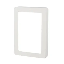 Lauritz Knudsen Tangenter & Rammer Til Stikkontakter|LK FUGA® designramme Base 63 1,5 modul hvid