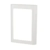 Lauritz Knudsen Tangenter & Rammer Til Stikkontakter|LK FUGA® designramme Soft 63 1,5 modul hvid