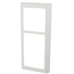 Lauritz Knudsen Tangenter & Rammer Til Stikkontakter|LK FUGA® designramme Soft 63 2,5 modul hvid