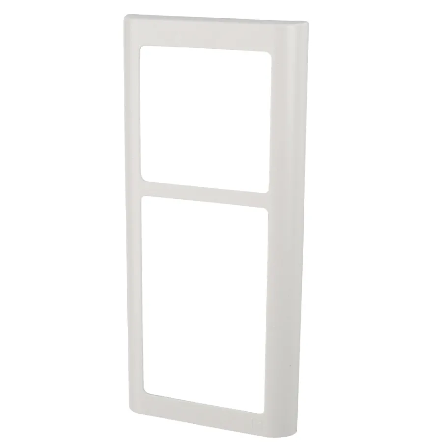 Lauritz Knudsen Tangenter & Rammer Til Stikkontakter|LK FUGA® designramme Soft 63 2,5 modul hvid