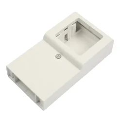 Lauritz Knudsen Indmuringsdåser & Underlag|LK FUGA® Softline panelunderlag hvid 1-modul