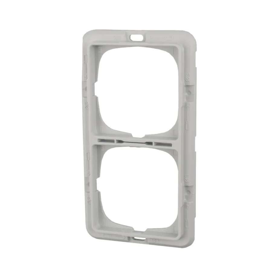 Lauritz Knudsen Tangenter & Rammer Til Stikkontakter|LK FUGA® teknisk monteringsramme 2×1 modul