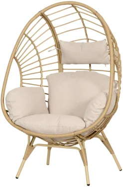 Sunlife® Sæsonafslutning|Loungemøbler|Loungestol Hawaii rattan - Natur