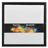 Fache Hobbymaling|Lærred med sort svæveramme 30 x 30 cm