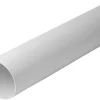 Ventilation|Luftkanal hvid Ø125 x 500 mm