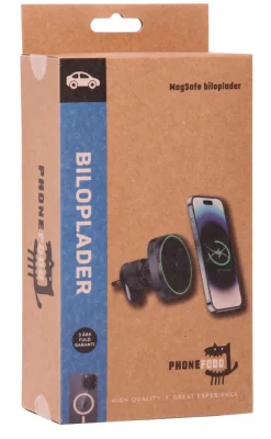 PhoneFood Lyd & Tilbehør Til Mobiltelefoner|Magsafe biloplader