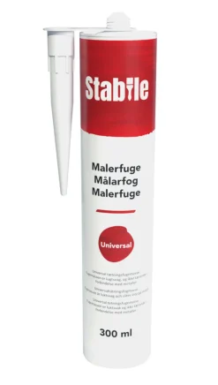 Stabile® Akryl|Malerfuge hvid 300 ml -