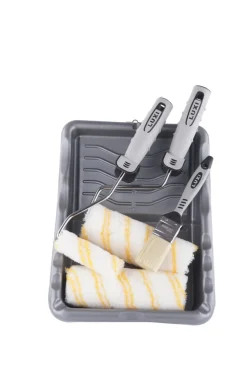 LUXI® Rulle- & Penselsæt|Malerrulle- og penselsæt 10/18 cm 7 dele -