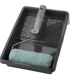 LUXI® Rulle- & Penselsæt|Malerrullesæt 18 cm 3 dele -