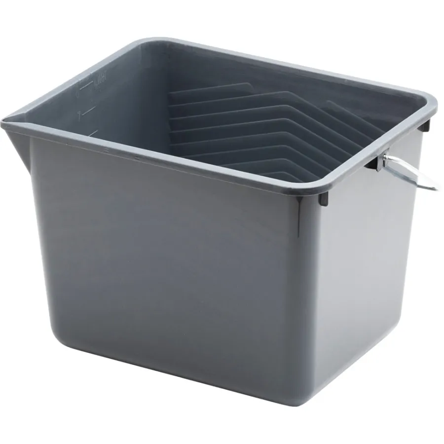 LUXI® Malertilbehør|Malerspand 8 liter med hældetud 18 cm -