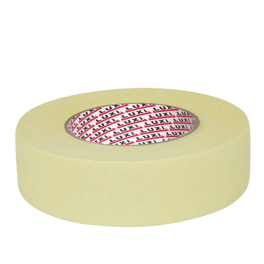 LUXI® Tape|Afdækning|Malertape Extra Crepe Prof 25 mm x 50 meter -