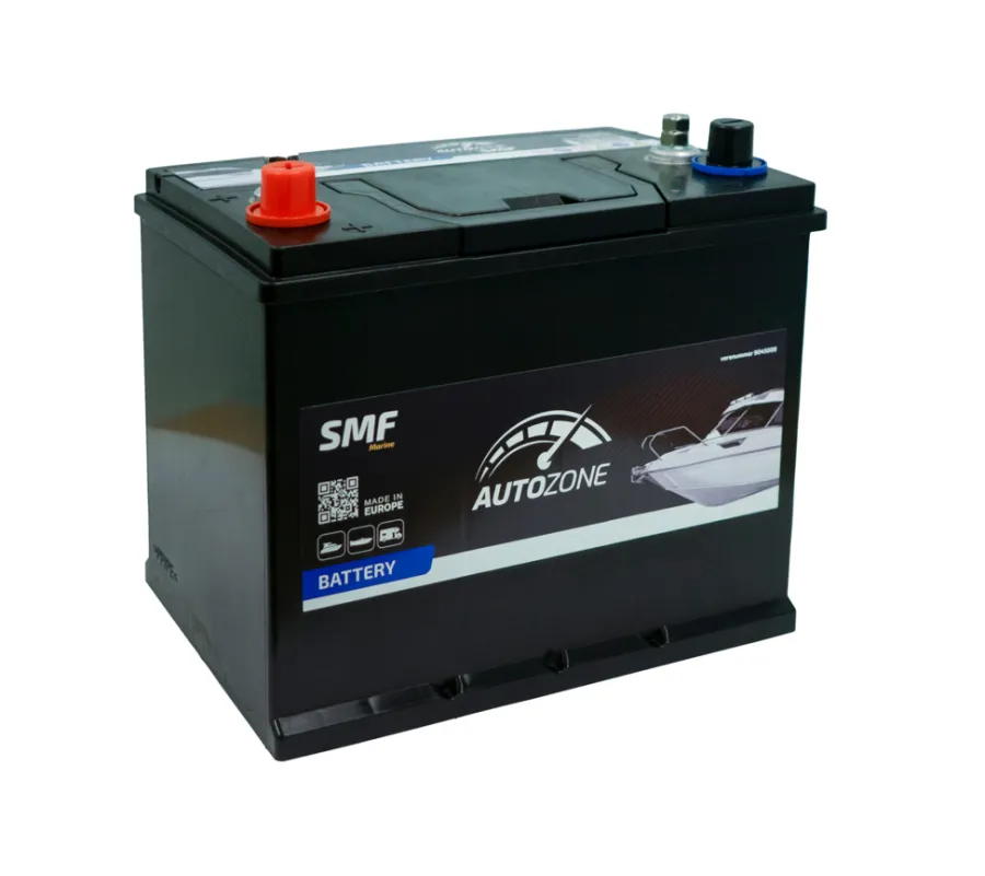AutoZone® Autobatterier, El-Ladere & Ladekabler|Marine batteri 12 V 75 Ah (+v) -