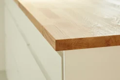 Hornbaek Bordplader|Massiv bordplade i eg - 26 mm x 61 x 242 cm